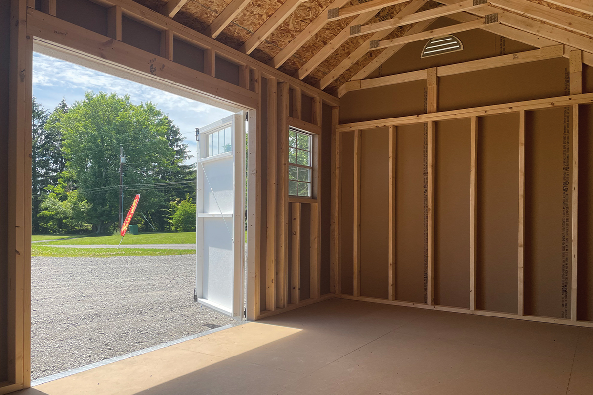 Carriage House: Inside Right-Front View
